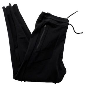 Gymshark Leggings High Rise Black Sz S Workout Pants Nylon Zippered Front Pocket